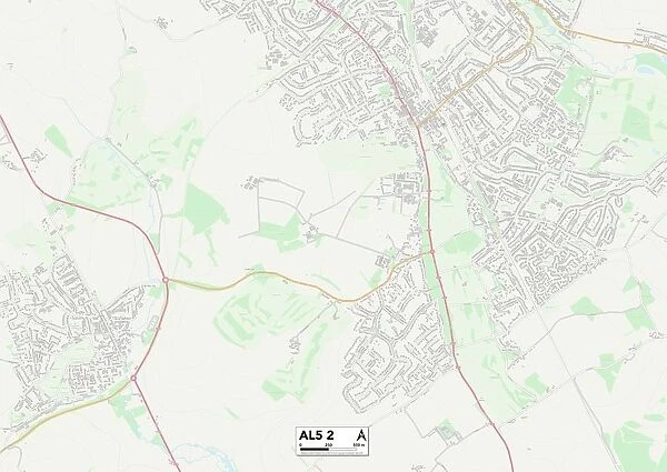 St Albans AL5 2 Map
