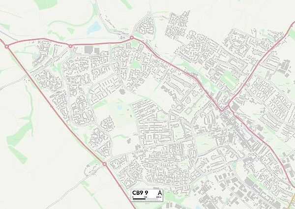 St Edmundsbury CB9 9 Map