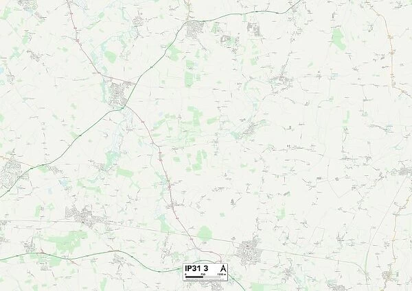 St Edmundsbury IP31 3 Map