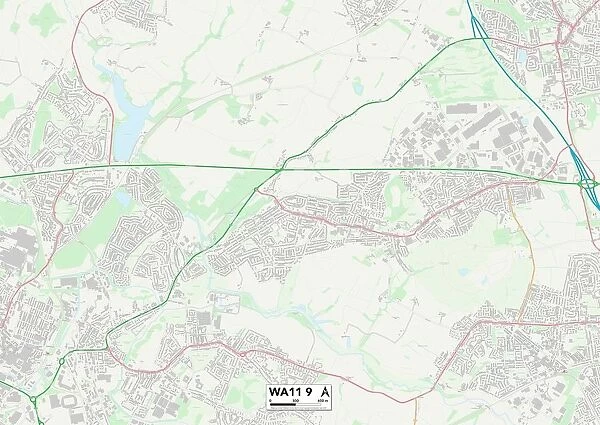 St. Helens WA11 9 Map