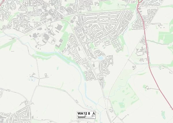 St. Helens WA12 8 Map