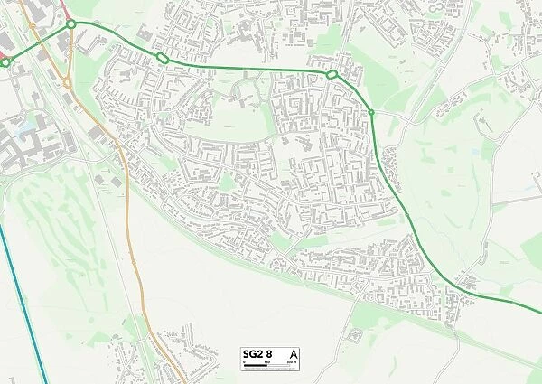 Stevenage SG2 8 Map