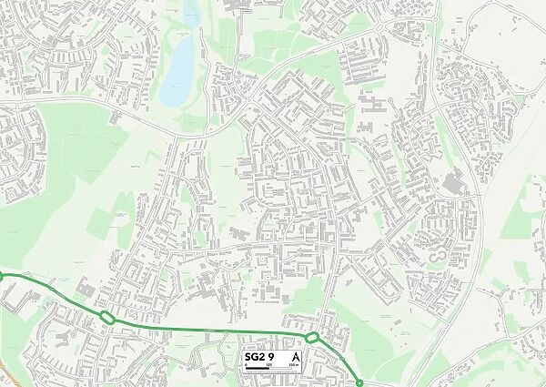 Stevenage SG2 9 Map