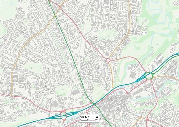Stockport SK4 1 Map