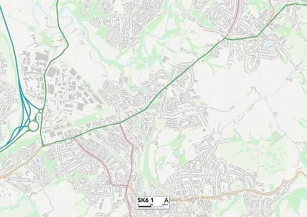 Stockport SK6 1 Map