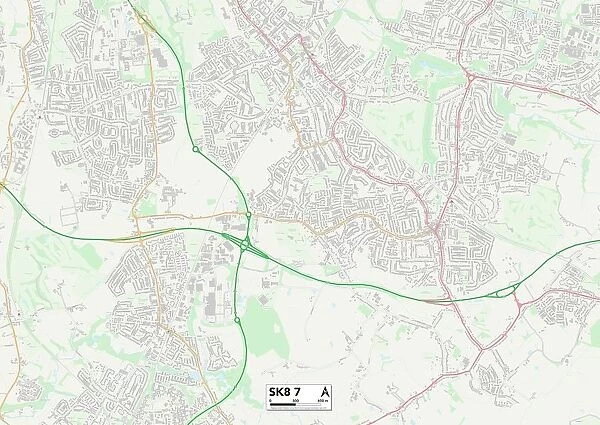 Stockport SK8 7 Map