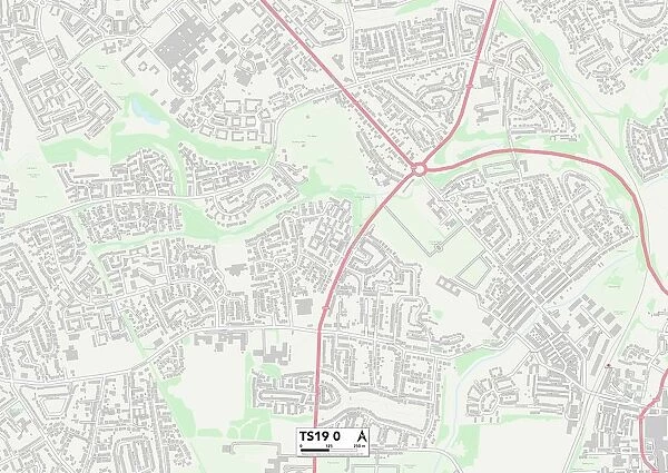 Stockton-on-Tees TS19 0 Map
