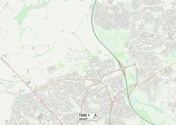 Stockton-on-Tees TS20 1 Map