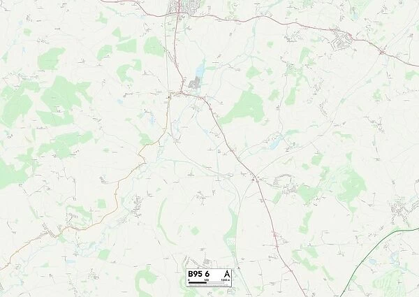 Stratford-on-Avon B95 6 Map