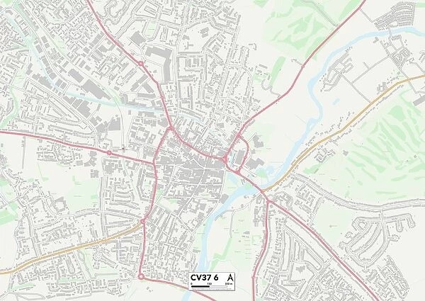 Stratford-on-Avon CV37 6 Map