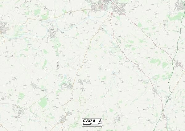 Stratford-on-Avon CV37 8 Map