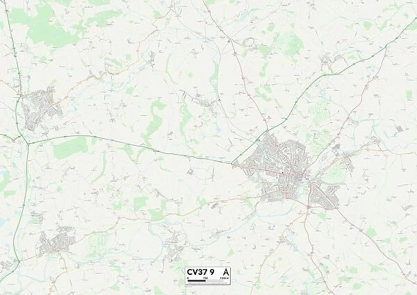 Stratford-on-Avon CV37 9 Map