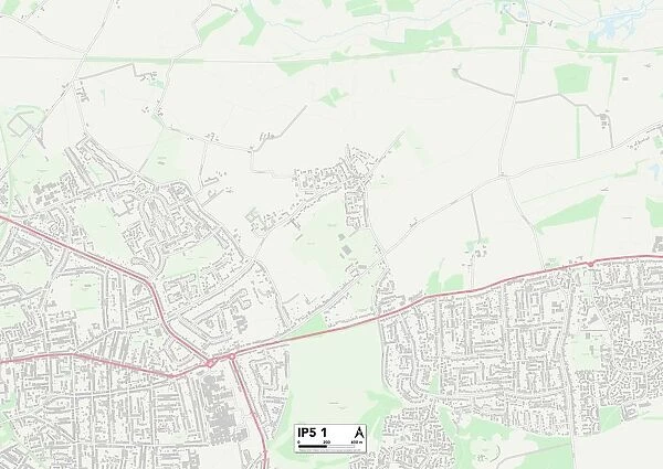Suffolk Coastal IP5 1 Map