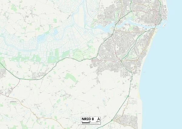 Suffolk NR33 8 Map