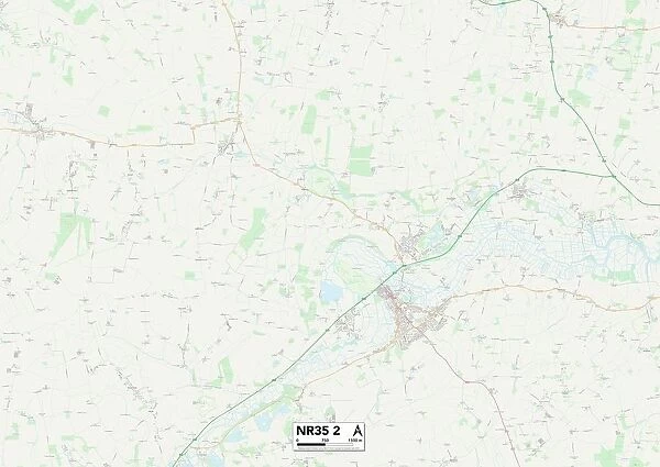 Suffolk NR35 2 Map