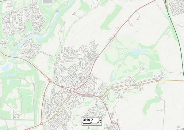 Sunderland DH4 7 Map