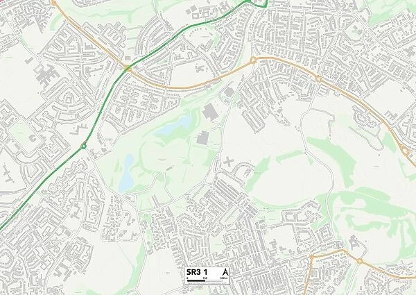 Sunderland SR3 1 Map