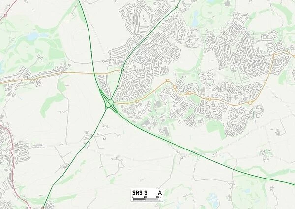 Sunderland SR3 3 Map