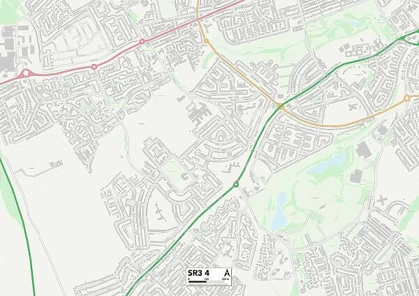 Sunderland SR3 4 Map