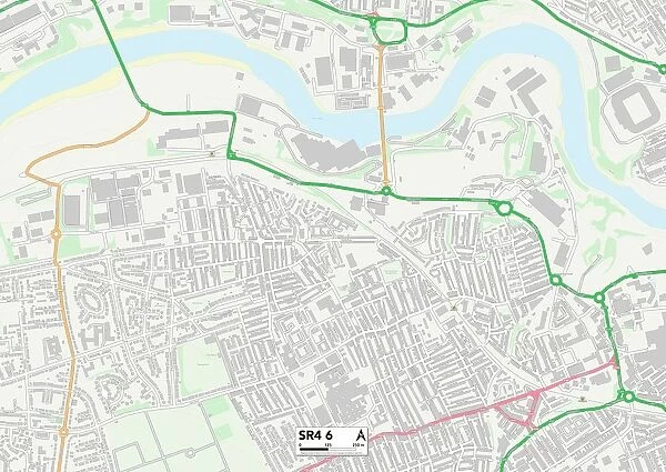 Sunderland SR4 6 Map