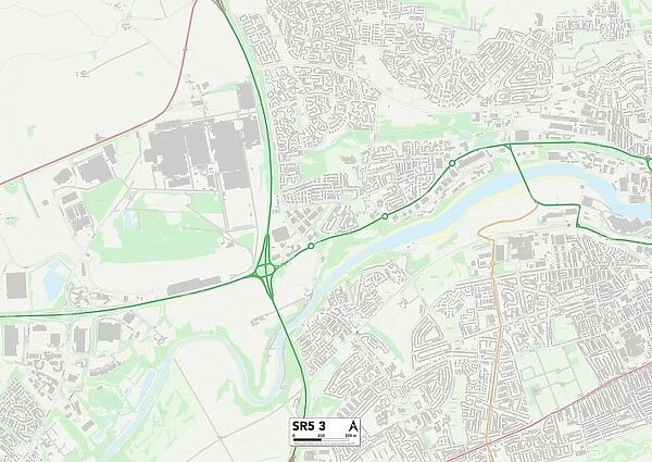 Sunderland SR5 3 Map