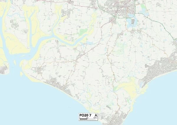 Sussex PO20 7 Map