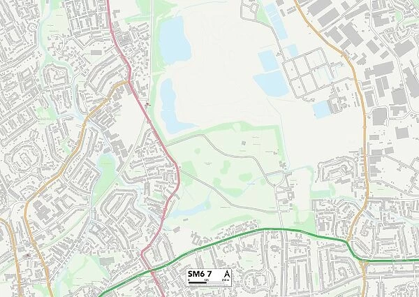 Sutton SM6 7 Map
