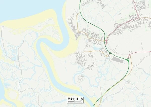 Swale ME11 5 Map