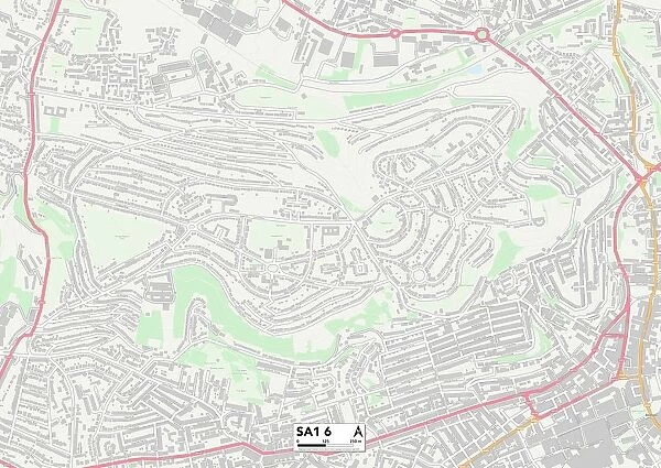 Swansea SA1 6 Map