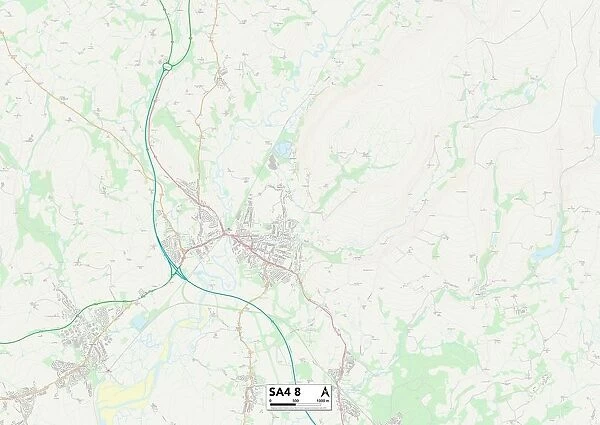 Swansea SA4 8 Map