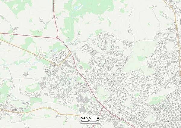 Swansea SA5 5 Map