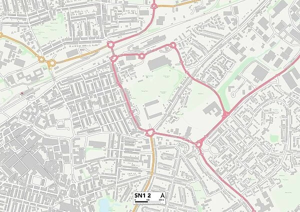Swindon SN1 2 Map