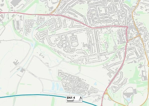 Swindon SN1 4 Map