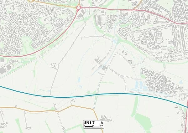 Swindon SN1 7 Map