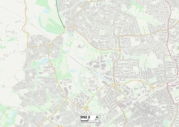 Swindon SN2 2 Map