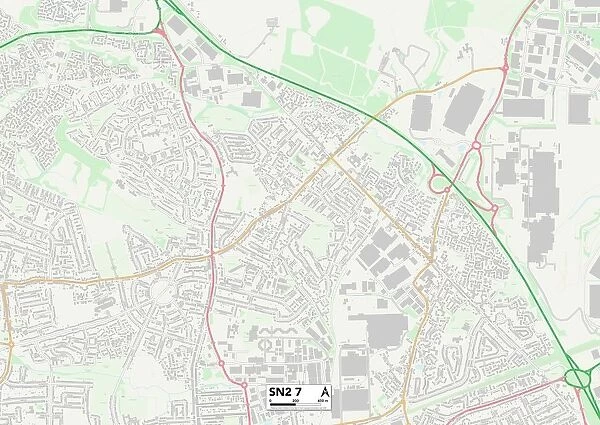 Swindon SN2 7 Map