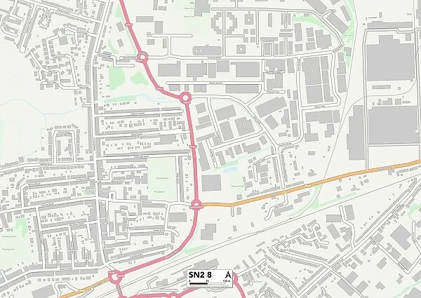 Swindon SN2 8 Map