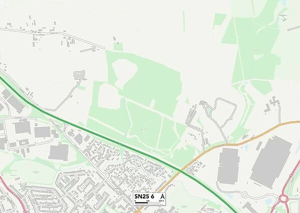 Swindon SN25 6 Map