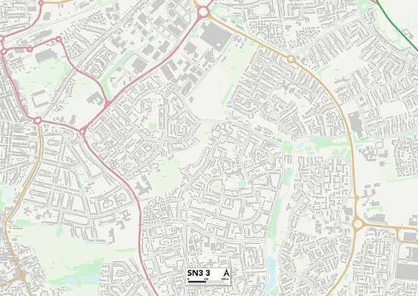 Swindon SN3 3 Map
