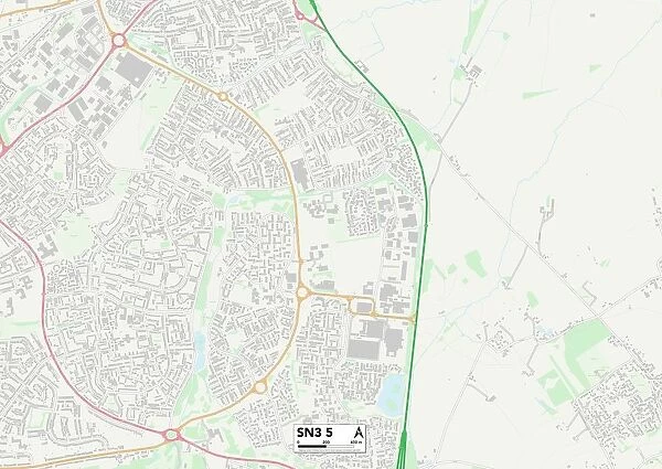Swindon SN3 5 Map