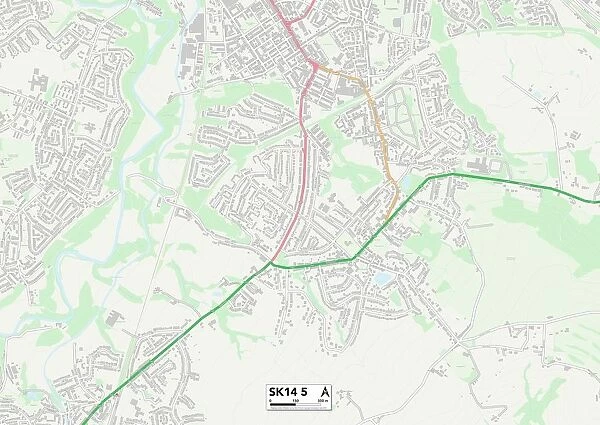 Tameside SK14 5 Map