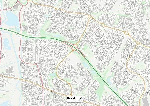 Tamworth B77 2 Map