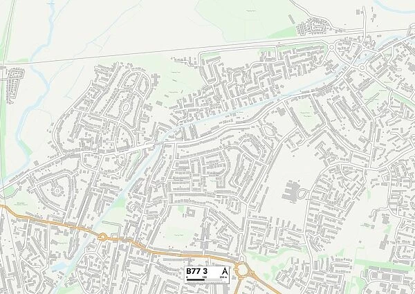 Tamworth B77 3 Map