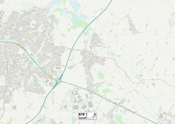 Tamworth B78 1 Map