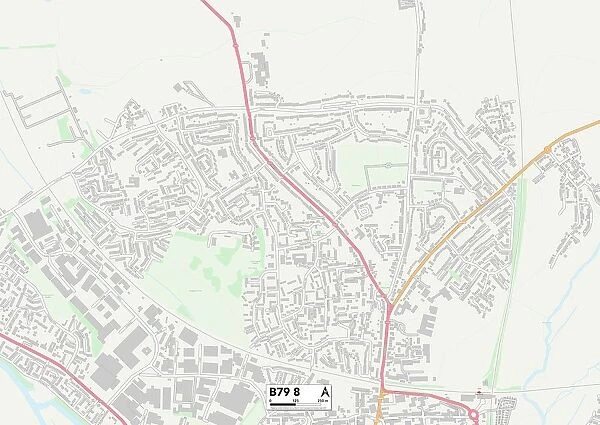 Tamworth B79 8 Map