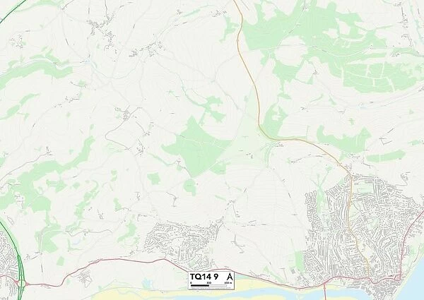Teignbridge TQ14 9 Map