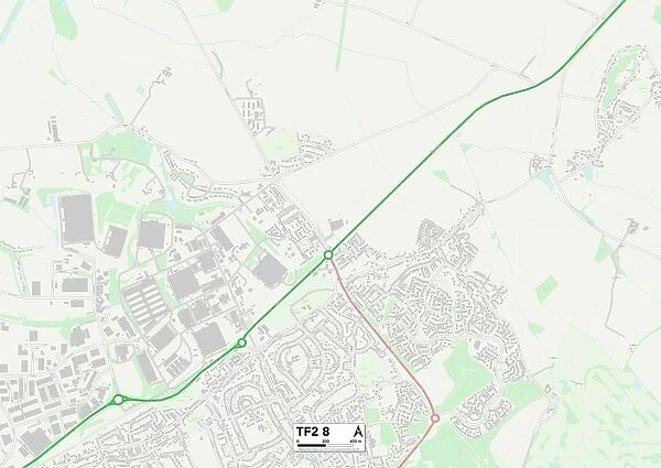Telford and Wrekin TF2 8 Map