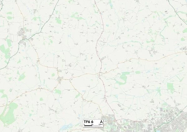 Telford and Wrekin TF6 6 Map