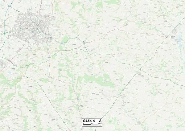 Tewkesbury GL54 4 Map