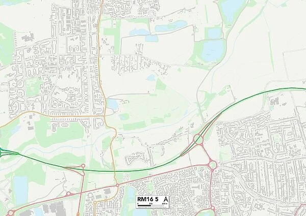 Thurrock RM16 5 Map